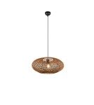 Boho pendant lamps - Trio HEDDA Modern Pendant 1xE27 max 40W Black Matte 312300136 - product 1