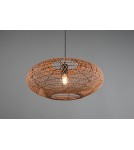 Boho pendant lamps - Trio HEDDA Modern Pendant 1xE27 max 40W Black Matte 312300136 - product 5