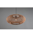 Boho pendant lamps - Trio HEDDA Modern Pendant 1xE27 max 40W Black Matte 312300136 - product 6