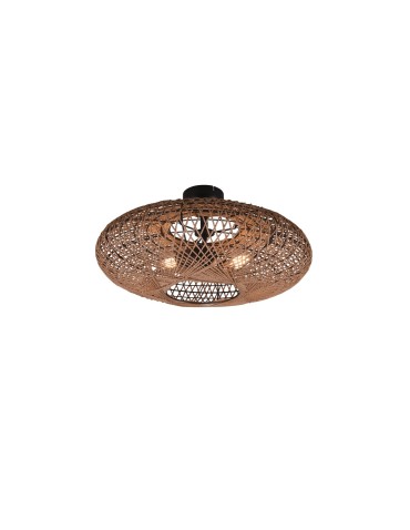 Trio HEDDA Ceiling Modern 2xE27 max 40W Black Matte 612300236
