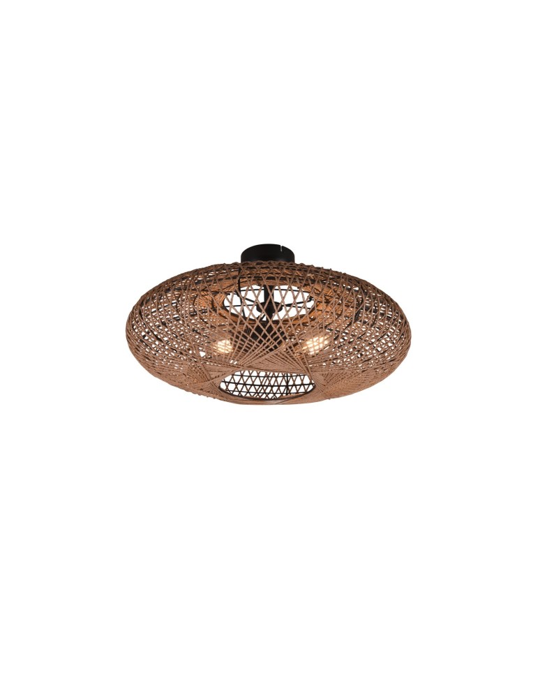 Modern ceiling lamps - Trio HEDDA Ceiling Modern 2xE27 max 40W Black Matte 612300236 - product kolory-swiatla.pl 1
