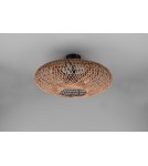 Lampy sufitowe nowoczesne - Trio HEDDA Sufitowa Nowoczesna 2xE27 max 40W Czarny Mat 612300236 - produkt 2