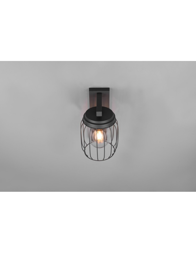 Outdoor lights with motion sensor - Trio TUELA Outdoor Wall Mounted 1xE27 max 40W Anthracite 210869142 - product kolory-swiatla.pl 2
