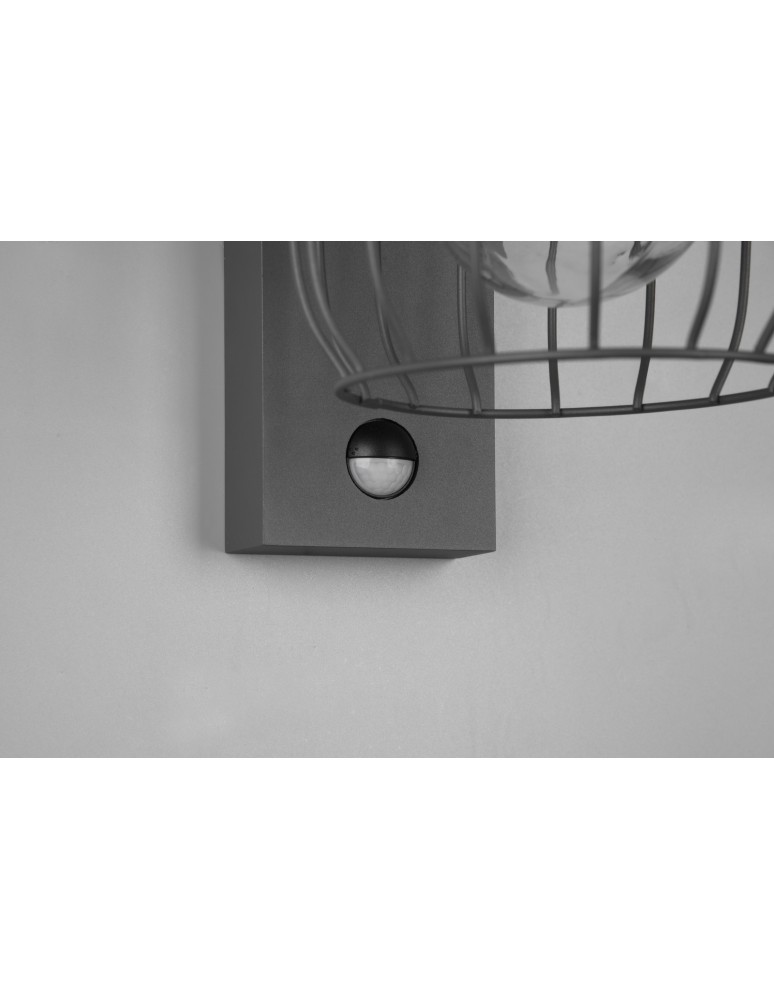 Outdoor lights with motion sensor - Trio TUELA Outdoor Wall Mounted 1xE27 max 40W Anthracite 210869142 - product kolory-swiatla.pl 4