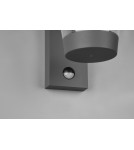 Outdoor lights with motion sensor - Trio CAVADO Outdoor Wall Mounted 1xE27 max 40W Anthracite 211069142 - product 4