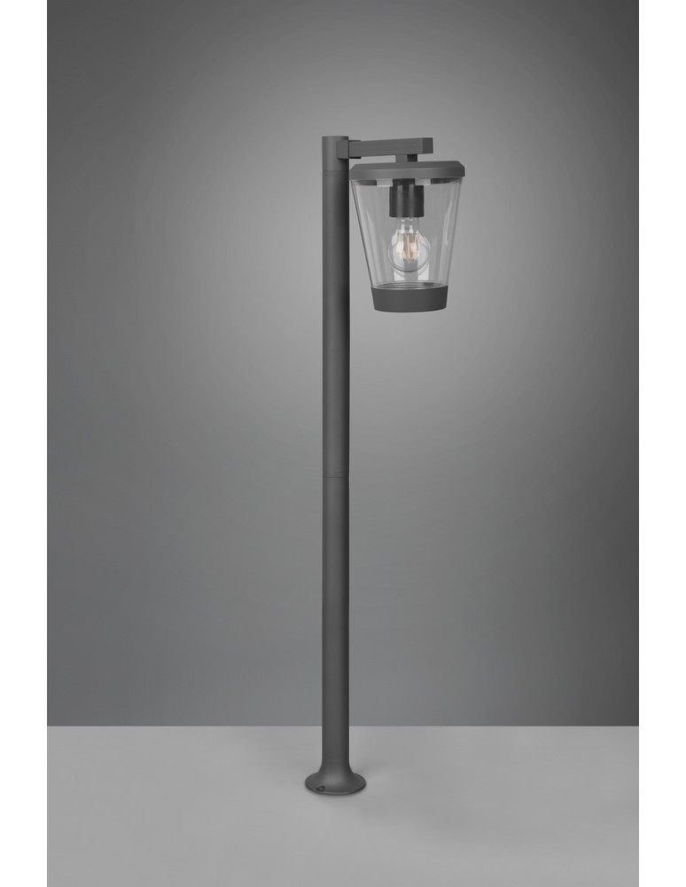 Standing garden lamps - Trio CAVADO Outdoor Standing 1xE27 max 40W Anthracite 411060142 - product kolory-swiatla.pl 4