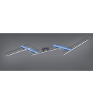 Lampy wiszące - Trio ARVIN Wisząca Nowoczesna 1xLED max 22W 2700-6500K Czarny Mat 628410532 - produkt 3