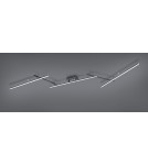 Pendant lamps - Trio ARVIN Modern Pendant 1xLED max 22W 2700-6500K Black Mat 628410532 - product 4