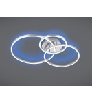LED ceiling lamps - Trio WINONA Modern Ceiling 1xLED max 28W 2700-6500K Nickel Mat 670810607 - product 3