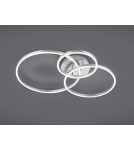 LED ceiling lamps - Trio WINONA Modern Ceiling 1xLED max 28W 2700-6500K Nickel Mat 670810607 - product 4