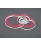 LED ceiling lamps - Trio WINONA Modern Ceiling 1xLED max 28W 2700-6500K Nickel Mat 670810607 - product 5