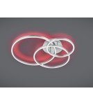 LED ceiling lamps - Trio WINONA Modern Ceiling 1xLED max 28W 2700-6500K Nickel Mat 670810607 - product 6