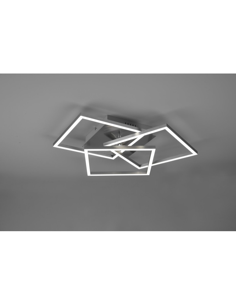 LED ceiling lamps - RL MOBILE Modern Ceiling 1xLED max 27W 2700-6000K Nickel Mat R62883107 - product kolory-swiatla.pl 4
