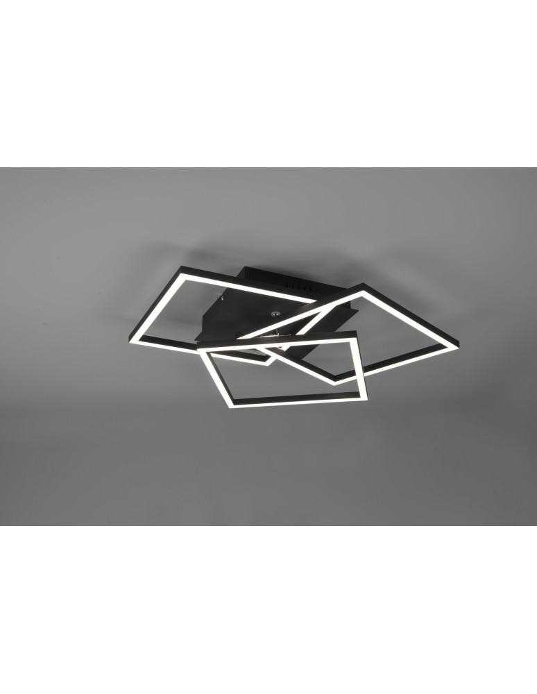 LED ceiling lamps - RL MOBILE Modern Ceiling 1xLED max 27W 2700-6000K Black Mat R62883132. - product kolory-swiatla.pl 4