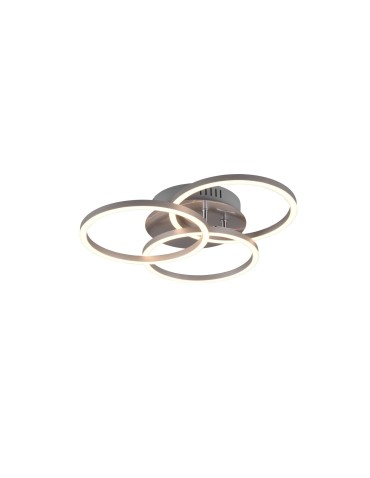 RL CIRCLE Ceiling Modern 1xLED max 27W 2700-6000K Nickel Mat R62823107
