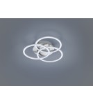 LED ceiling lamps - RL CIRCLE Ceiling Modern 1xLED max 27W 2700-6000K Nickel Mat R62823107 - product 2