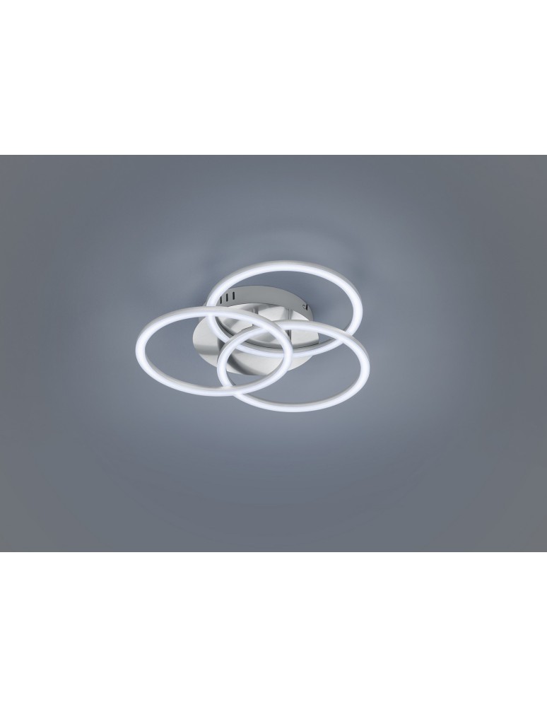 LED ceiling lamps - RL CIRCLE Sufitowa Nowoczesna 1xLED max 27W 2700-6000K Nikiel Mat R62823107 - product kolory-swiatla.pl 2