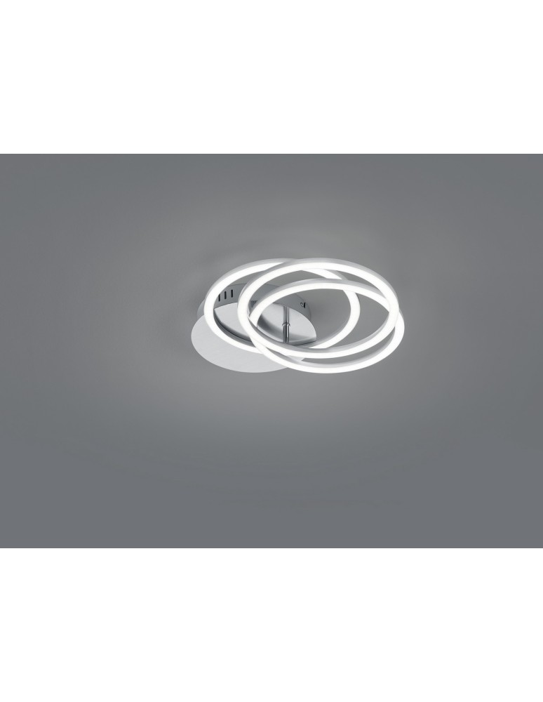 LED ceiling lamps - RL CIRCLE Ceiling Modern 1xLED max 27W 2700-6000K Nickel Mat R62823107 - product kolory-swiatla.pl 4