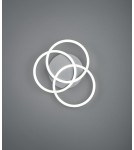 LED ceiling lamps - RL CIRCLE Sufitowa Nowoczesna 1xLED max 27W 2700-6000K Nikiel Mat R62823107 - product 5