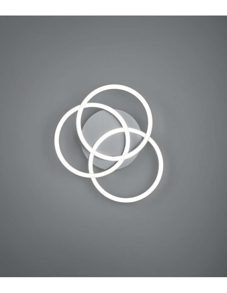 LED ceiling lamps - RL CIRCLE Sufitowa Nowoczesna 1xLED max 27W 2700-6000K Nikiel Mat R62823107 - product kolory-swiatla.pl 5