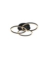 RL CIRCLE Modern Ceiling 1xLED max 27W 2700-6000K Black Mat R62823132.
