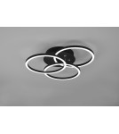 LED ceiling lamps - RL CIRCLE Modern Ceiling 1xLED max 27W 2700-6000K Black Mat R62823132. - product 2