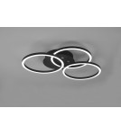 LED ceiling lamps - RL CIRCLE Modern Ceiling 1xLED max 27W 2700-6000K Black Mat R62823132. - product 3