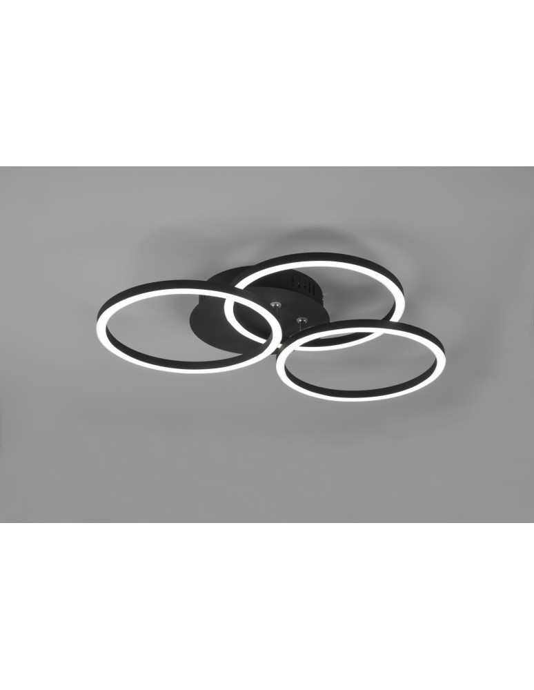 LED ceiling lamps - RL CIRCLE Modern Ceiling 1xLED max 27W 2700-6000K Black Mat R62823132. - product kolory-swiatla.pl 3