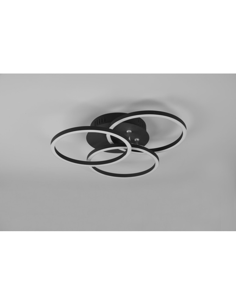 LED ceiling lamps - RL CIRCLE Modern Ceiling 1xLED max 27W 2700-6000K Black Mat R62823132. - product kolory-swiatla.pl 4