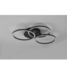 LED ceiling lamps - RL CIRCLE Modern Ceiling 1xLED max 27W 2700-6000K Black Mat R62823132. - product 5