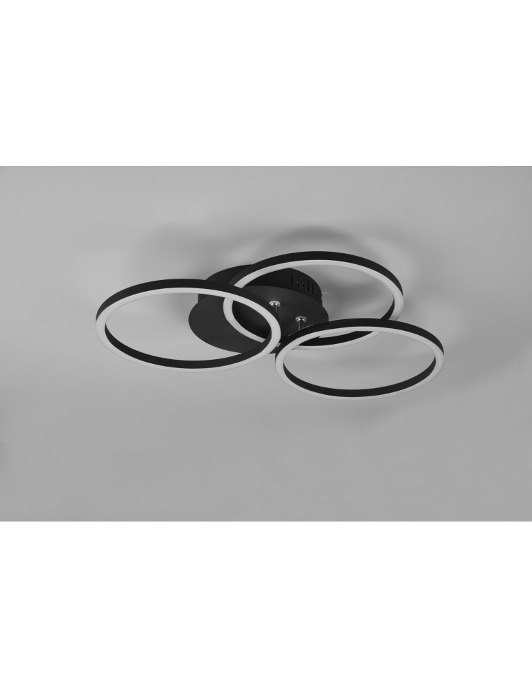 LED ceiling lamps - RL CIRCLE Modern Ceiling 1xLED max 27W 2700-6000K Black Mat R62823132. - product kolory-swiatla.pl 5