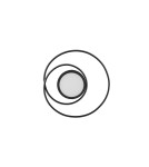 LED ceiling lamps - Trio YAVA Modern Ceiling 1xLED max 56W 2700-6000K Black Matte 672310232 - product 8