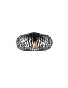 Trio JOHANN Modern Ceiling 1xE27 max 60W Black Matte 606900132