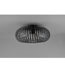 Lampy sufitowe nowoczesne - Trio JOHANN Sufitowa Nowoczesna 1xE27 max 60W Czarny Mat 606900132 - produkt 3