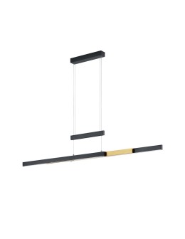 Trio TRAJAN Modern Pendant 1xLED max 45W 2700K-5000K Black Matte 375310502