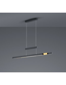 Trio TRAJAN Modern Pendant 1xLED max 45W 2700K-5000K Black Matte 375310502 - product 2