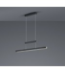Pendant lamps - Trio TRAJAN Modern Pendant 1xLED max 45W 2700K-5000K Black Matte 375310502 - product 3