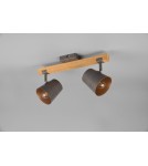 Lampy sufitowe regulowane - spoty - Trio BELL Sufitowa Nowoczesna 2xE14 max 25W Nikiel Antyczny 801900267 - produkt 2