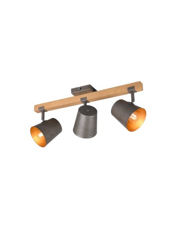 Trio BELL Sufitowa Nowoczesna 3xE14 max 25W Nikiel Antyczny 801900367