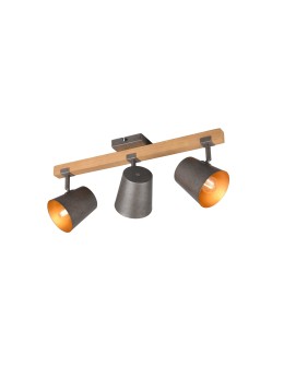Trio BELL Ceiling Modern 3xE14 max 25W Antique Nickel 801900367