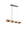 Trio BELL Pendant Modern 4xE14 max 25W Antique Nickel 301900467