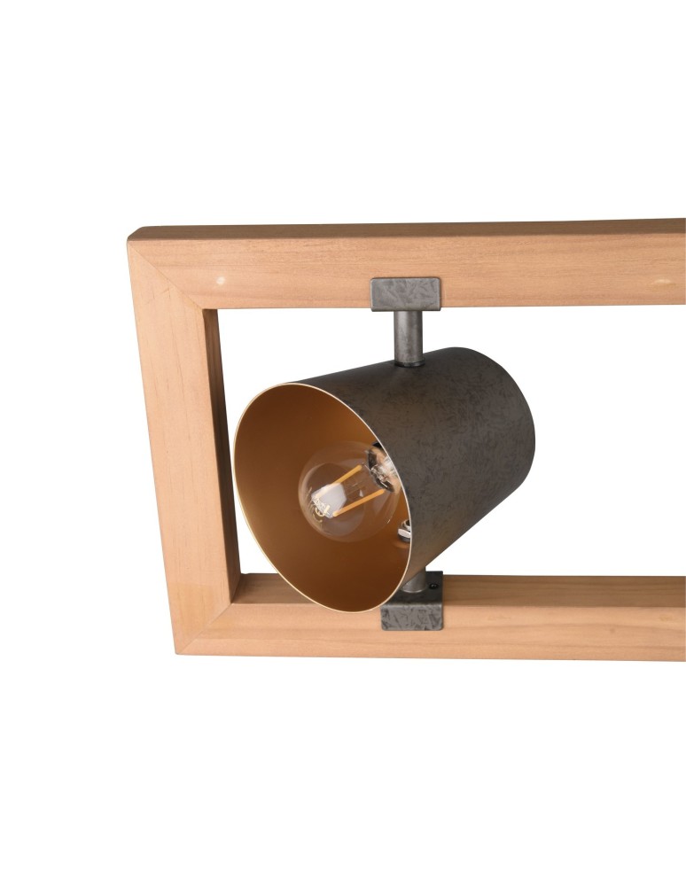 Pendant lamps on a strip - Trio BELL Pendant Modern 4xE14 max 25W Antique Nickel 301900467 - product kolory-swiatla.pl 9