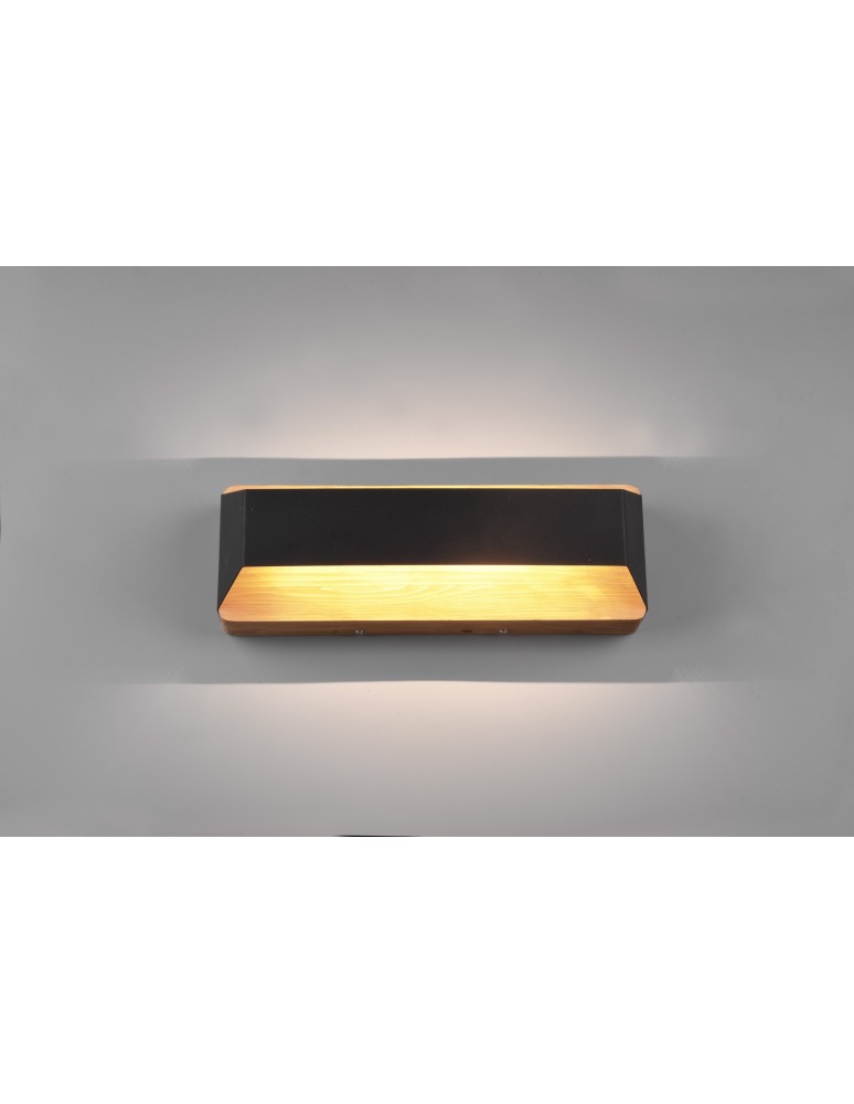 Modern wall lamps - Trio ARINO Wall-mounted Modern 1xLED max 13W 3000K Black Mat 224819132 - product kolory-swiatla.pl 2
