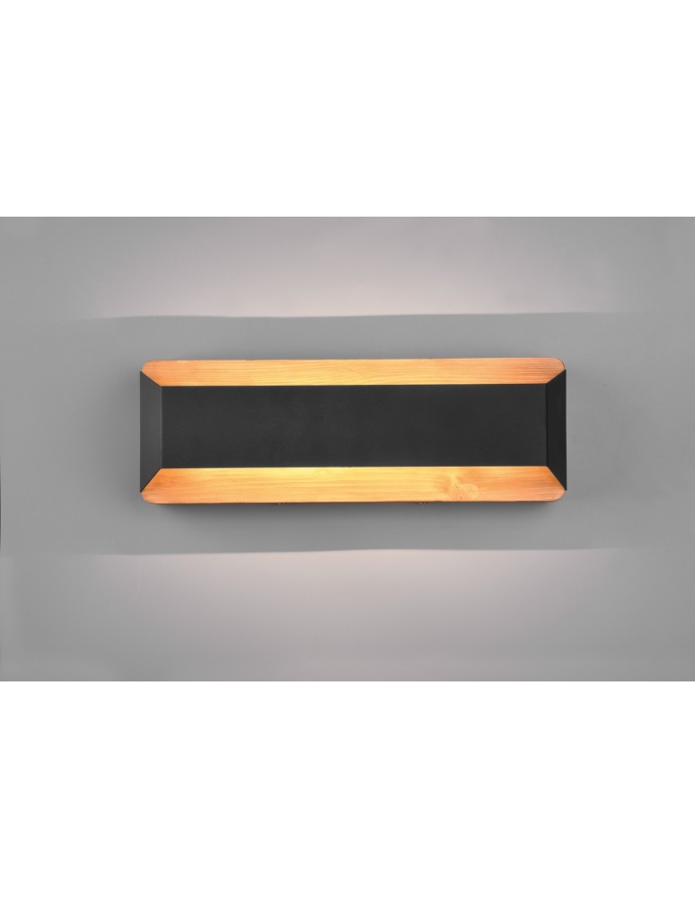 Modern wall lamps - Trio ARINO Wall-mounted Modern 1xLED max 13W 3000K Black Mat 224819132 - product kolory-swiatla.pl 3