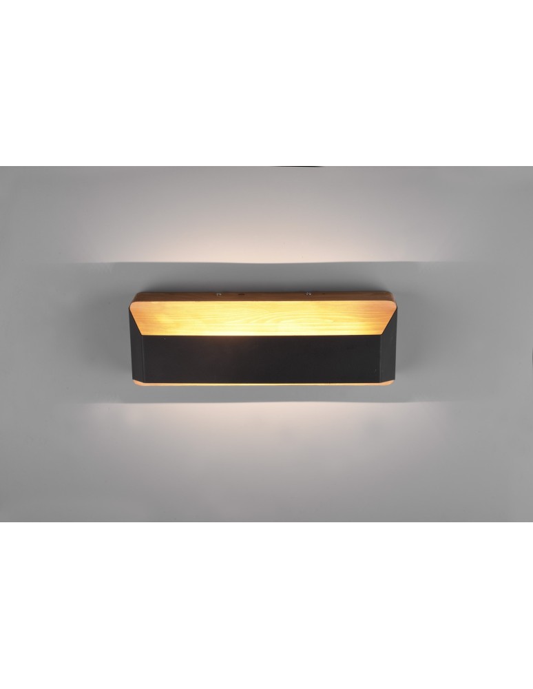 Modern wall lamps - Trio ARINO Wall-mounted Modern 1xLED max 13W 3000K Black Mat 224819132 - product kolory-swiatla.pl 4