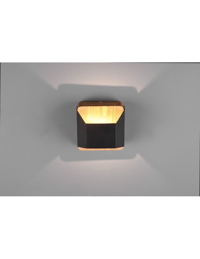 Modern wall lamps - Trio ARINO Wall-mounted Modern 1xLED max 4W 3000K Black Mat 224810132 - product kolory-swiatla.pl 3