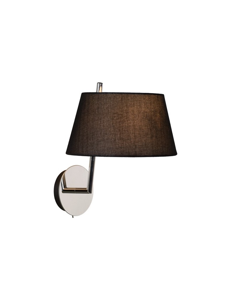 Wall lamps with lampshade - Lucide SAXEN Wall mounted 1xE27/60W exc 40201/01/11 - product kolory-swiatla.pl 1