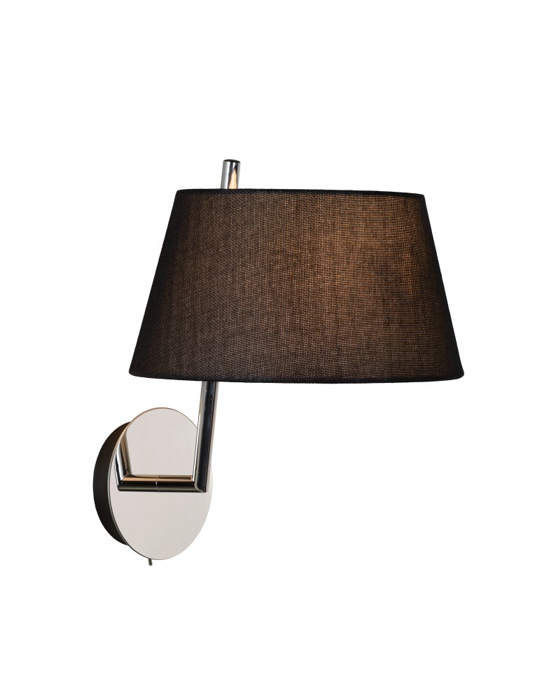 Wall lamps with lampshade - Lucide SAXEN Wall mounted 1xE27/60W exc 40201/01/11 - product kolory-swiatla.pl 2