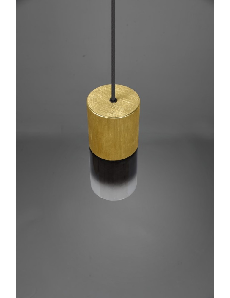 Single pendant lamps - Trio ROBIN Modern Pendant 1xE27 max 28W Brass Matte 310600154 - product kolory-swiatla.pl 5