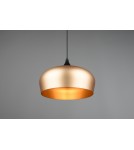 Lampy wiszące pojedyncze - Trio CHIRON Wisząca Nowoczesna 1xE27 max 40W Mosiądz Mat 310890108 - produkt 3